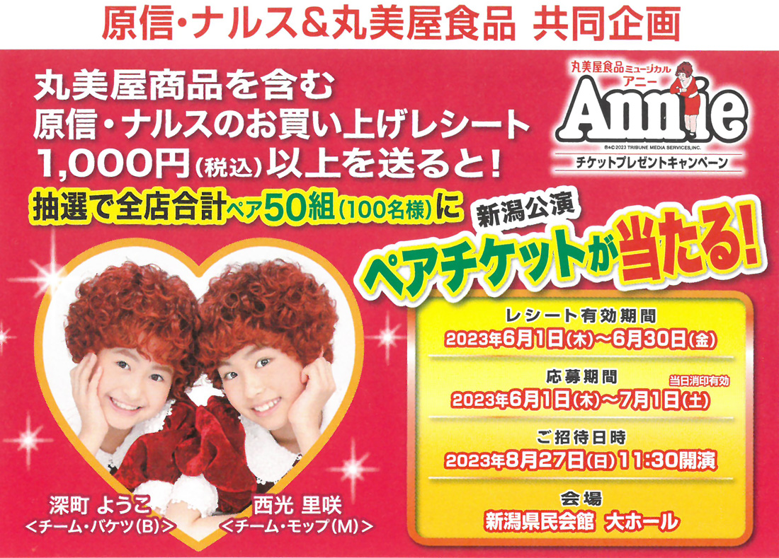 A4等級以上 丸美屋食品ミュージカル Annie(アニー)2023 - 通販 - www